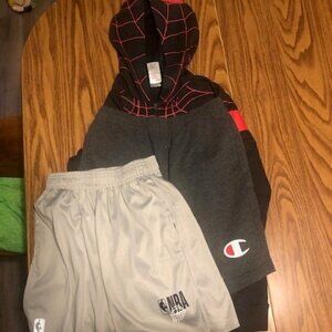 3 Piece Boys Large w/NBA & Marvel